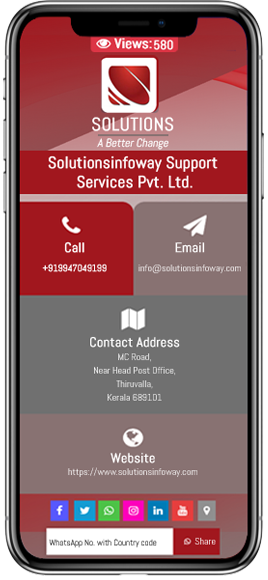 ddatakuwait.com image layout of digital business card