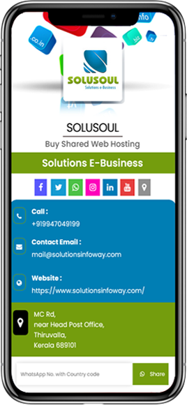 ddatakuwait.com image layout of digital business card